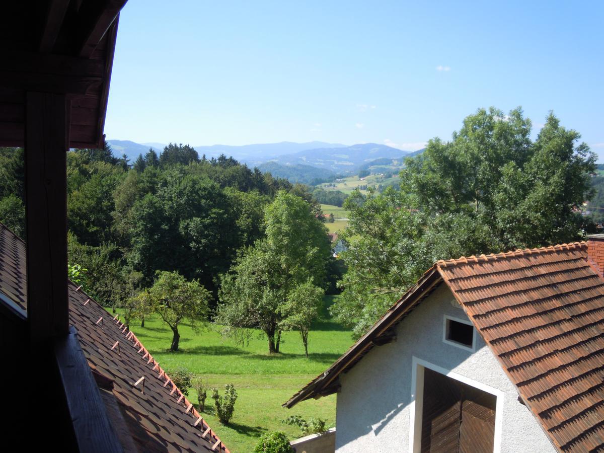 Gaestehaus Zur Schoenen Aussicht Hotel Wies Bagian luar foto